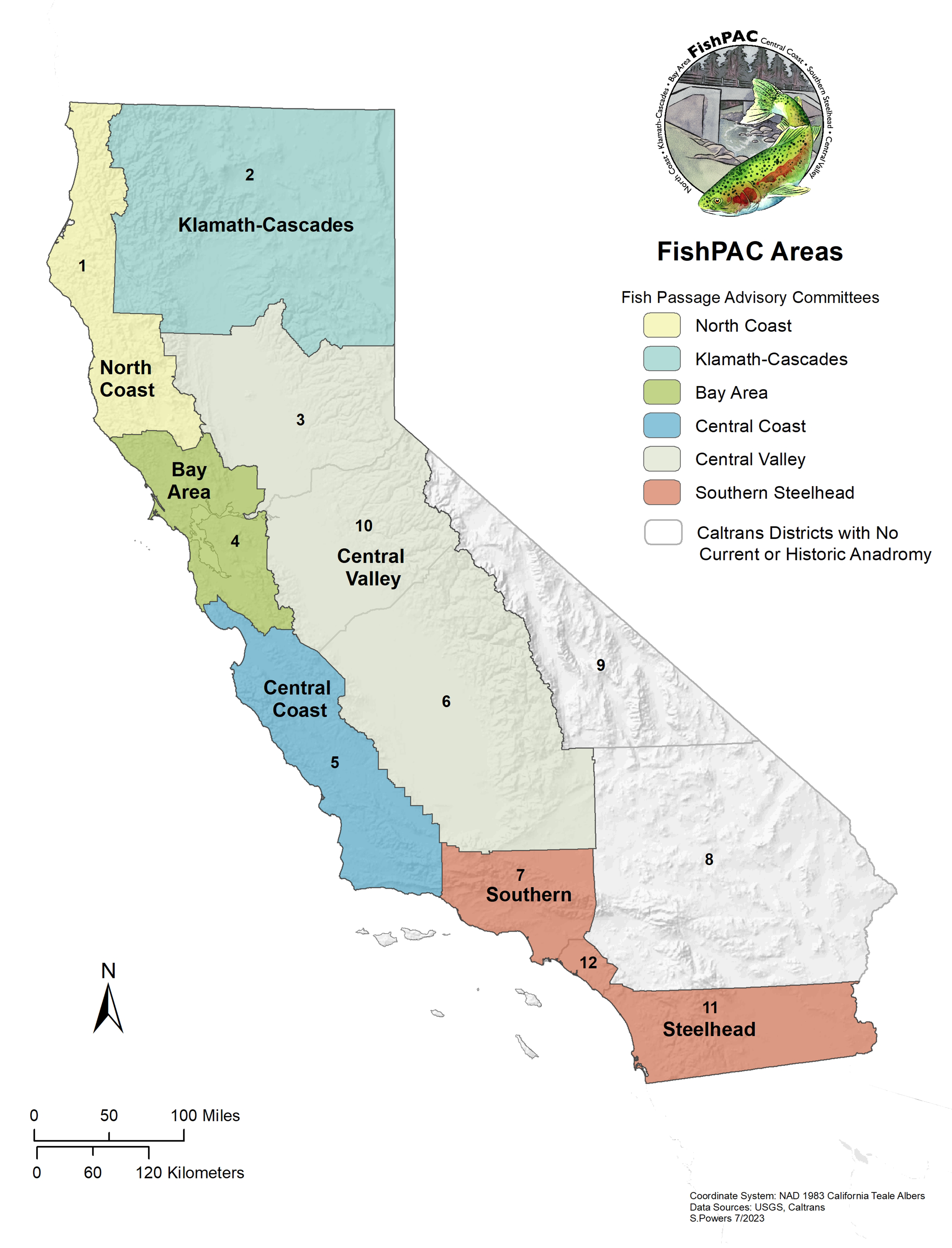 FishPAC Areas map